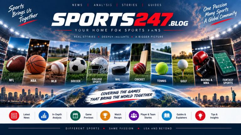 Sports247.blog sports news, analysis, guides, and stories for fans worldwide
